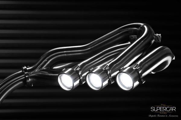 Formula 1 Exhaust Lamp Polished by The Supercar Store
