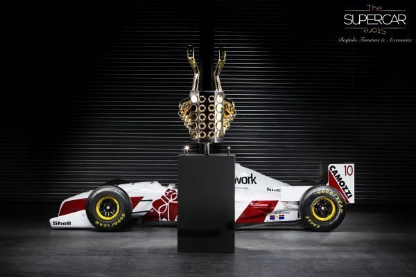 Formula 1 24ct Gold Plated Exhaust Sculpture by The Supercar Store
