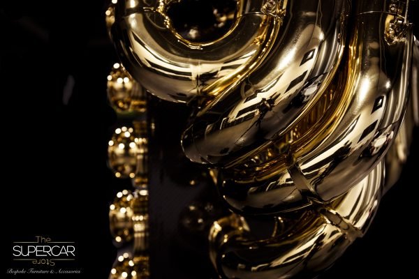 Formula 1 24ct Gold Plated Exhaust Sculpture by The Supercar Store