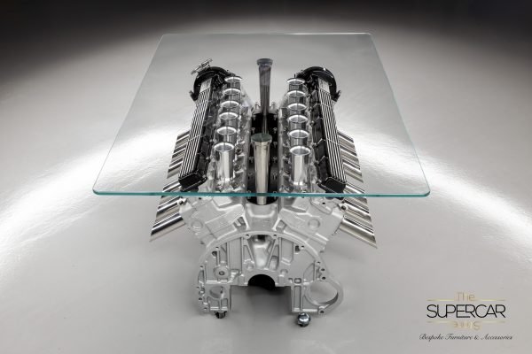 Jaguar V12 Symphony Engine Table by The Supercar Store
