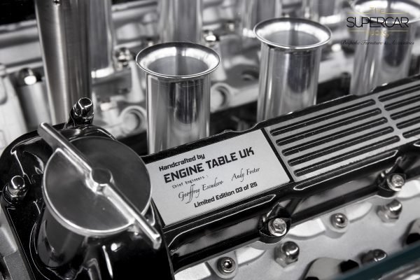Jaguar V12 Symphony Engine Table by The Supercar Store
