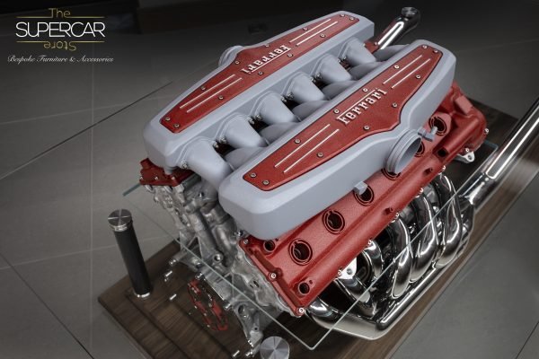 Ferrari 599 GTB V12 Engine Table by The Supercar Store