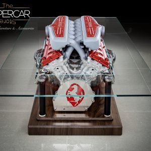 Ferrari 599 GTB V12 Engine Table by The Supercar Store